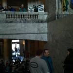 Occupy the Rotunda! Olympia, WA. 11/28/2011. Photo by William Bass.