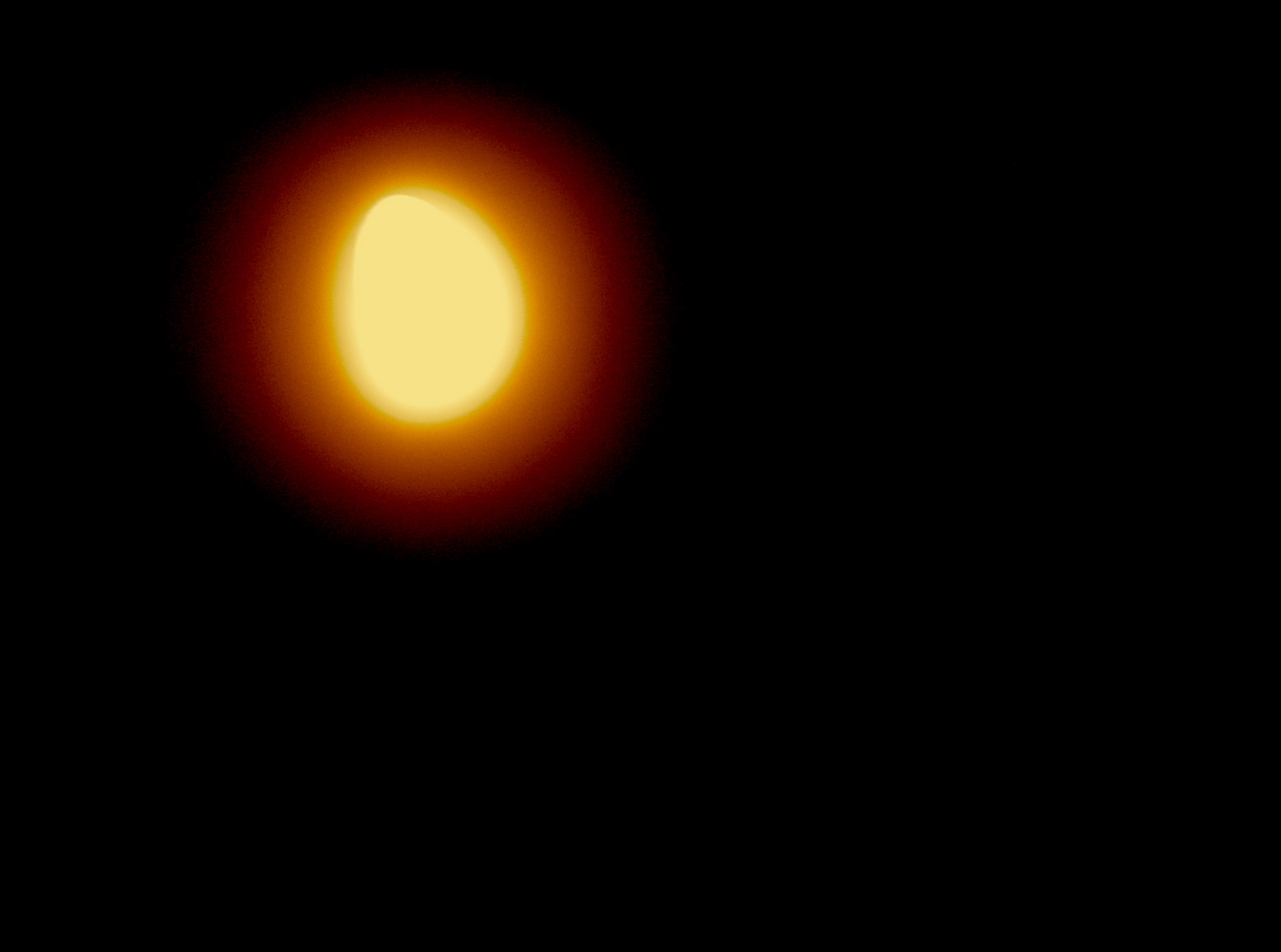 Sun burns away Sol