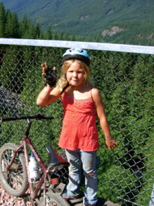 Kathryn Elizabeth, Giant's Trestle, Iron Horsie Trail. Foto by William Bass.