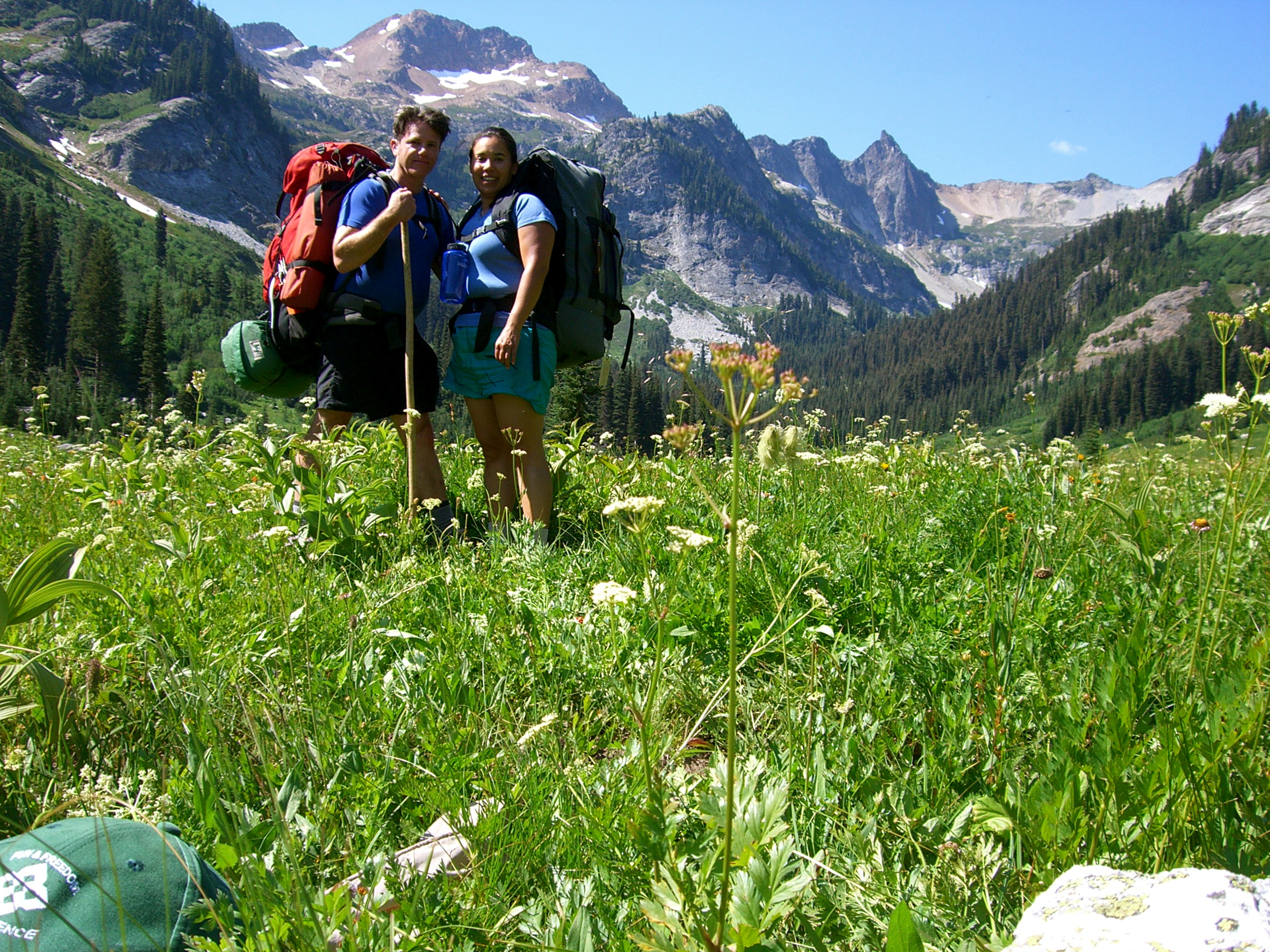 Our backpacking adventure in Spider Meadows, Glacier Peak Wilderness, WA. Late August 2006.